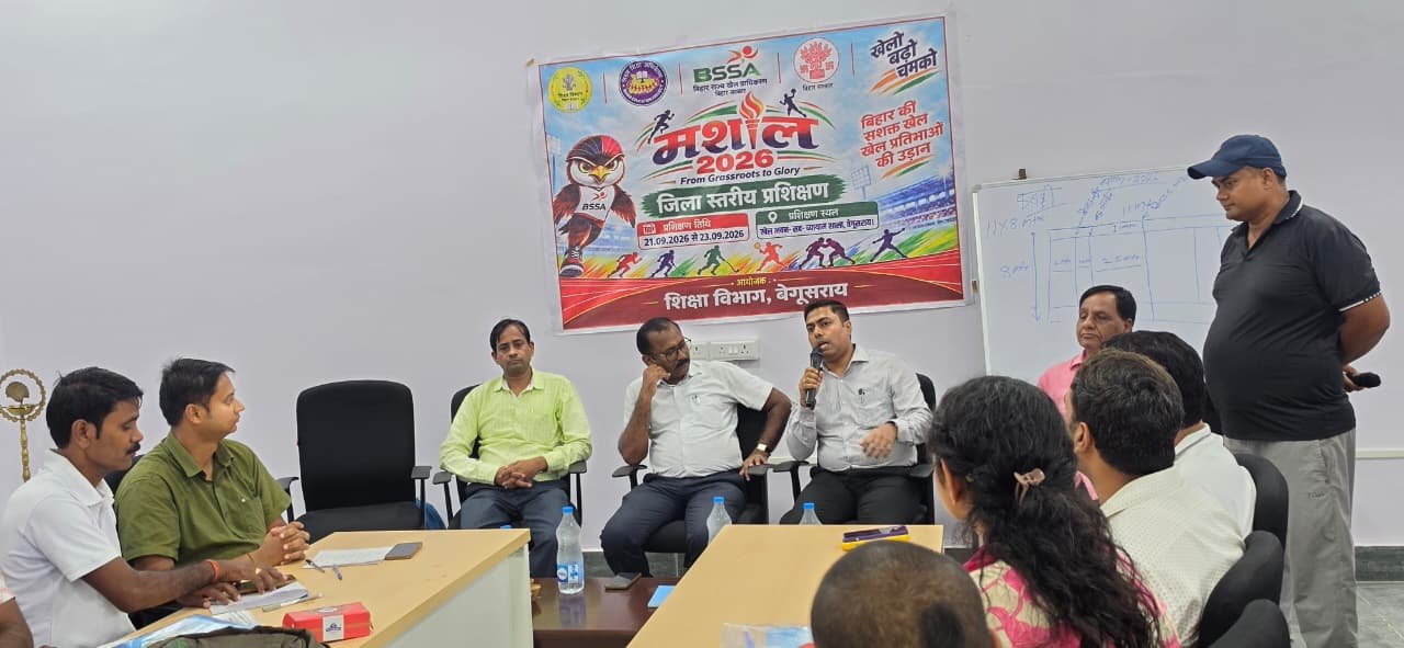 मशाल जिला स्तरीय मास्टर ट्रेनर का तीन दिवसीय गैर आवासीय प्रशिक्षण संपन्न